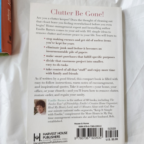 Bundle 3 for $9 One Minute Organizer - Plain and Simple Book by Donna Smallin - Picture 9 of 11